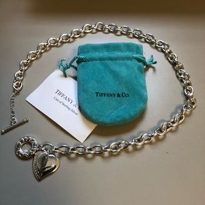 Tiffany & Co. necklace with bag